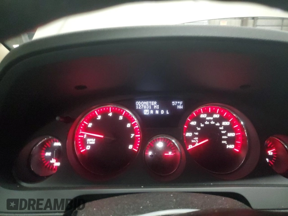 2011 GMC Acadia SLT1 with VIN 1GKKRRED6BJ191424, listed as a Copart auction lot 48053595 with 127,831 mi miles and Salvage Title. Bid and sale history available at carsss.com. Image 9.