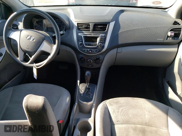 2017 Hyundai Accent SE with VIN KMHCT4AE1HU340568, listed as a Copart auction lot 60994693 with 61,941 mi miles. Bid and sale history available at carsss.com. Image 8.