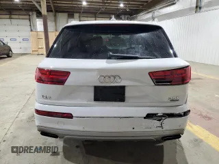 2017 Audi Q7 Premium Plus with VIN WA1LAAF72HD026795, listed as a Copart auction lot 83226354 with 183,631 mi miles and Salvage title. Bid and sale history available at DreamBid. Image 6.