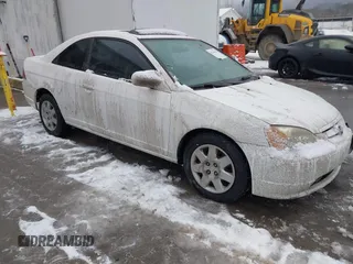 2002 Honda Civic EX with VIN 1HGEM21992L080470, listed as a IAAI auction lot 41546214 with 214,301 mi miles. Bid and sale history available at carsss.com. Image 1.