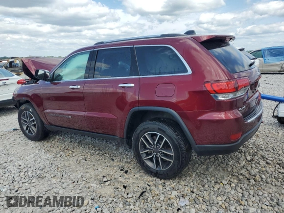 2022 Jeep Grand Cherokee WK Limited with VIN 1C4RJFBG6NC177692, listed as a Copart auction lot 67241894 with 0 mi miles and Non Repairable. Bid and sale history available at carsss.com. Image 2.