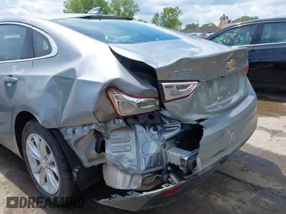 2025 Chevrolet Malibu LT with VIN 1G1ZD5ST7SF135128, listed as a IAAI auction lot 42174305 with 12,007 mi miles and . Bid and sale history available at DreamBid. Image 6.