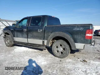 2006 Ford F-150 XLT with VIN 1FTPW14V26FB25774, listed as a Copart auction lot 88533715 with 195,726 mi miles and Salvage Title. Bid and sale history available at carsss.com. Image 2.
