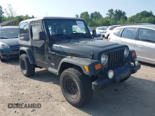 2000 Jeep Wrangler SE with VIN 1J4FA29P6YP791344, listed as a IAAI auction lot 42427688 with 184,549 mi miles and . Bid and sale history available at DreamBid. Image 1.