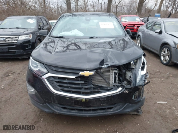 2020 Chevrolet Equinox LS with VIN 2GNAXSEV2L6179211, listed as a IAAI auction lot 41061859 with 127,928 mi miles. Bid and sale history available at carsss.com. Image 12.