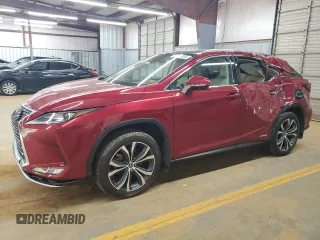 2022 Lexus RX 450h with VIN 2T2HGMDAXNC081722, listed as a Copart auction lot 54543245 with 53,369 mi miles and Salvage title. Bid and sale history available at DreamBid. Image 1.