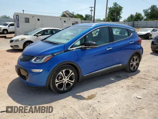 2017 Chevrolet Bolt EV Premier with VIN 1G1FX6S0XH4184723, listed as a Copart auction lot 68711104 with 57,178 mi miles and Salvage Title. Bid and sale history available at carsss.com. Image 1.