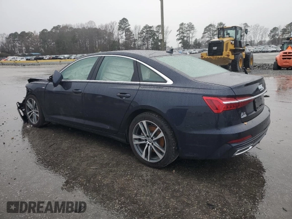 2019 Audi A6 Premium with VIN WAUK2AF26KN063785, listed as a Copart auction lot 86442724 with 92,920 mi miles and Salvage Title. Bid and sale history available at carsss.com. Image 2.
