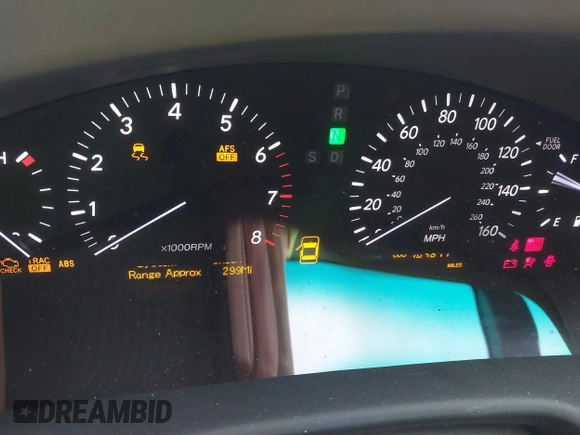 2005 Lexus LS 430 with VIN JTHBN36F255015647, listed as a IAAI auction lot 41863620 with 104,817 mi miles and . Bid and sale history available at DreamBid. Image 7.