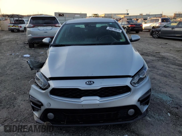 2021 Kia Forte LXS with VIN 3KPF24AD3ME368814, listed as a Copart auction lot 86879974 with 49,107 mi miles and Salvage Title. Bid and sale history available at carsss.com. Image 5.