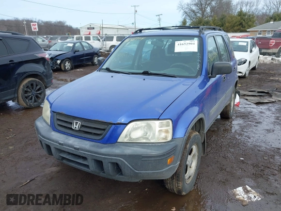 2000 Honda CR-V LX with VIN JHLRD1849YC049283, listed as a IAAI auction lot 41652904 with 0 mi miles. Bid and sale history available at carsss.com. Image 2.