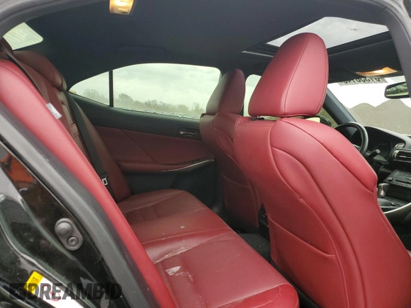 2015 Lexus IS 350 with VIN JTHCE1D29F5006860, listed as a Copart auction lot 51336145 with 108,537 mi miles and Salvage Title. Bid and sale history available at DreamBid. Image 10.