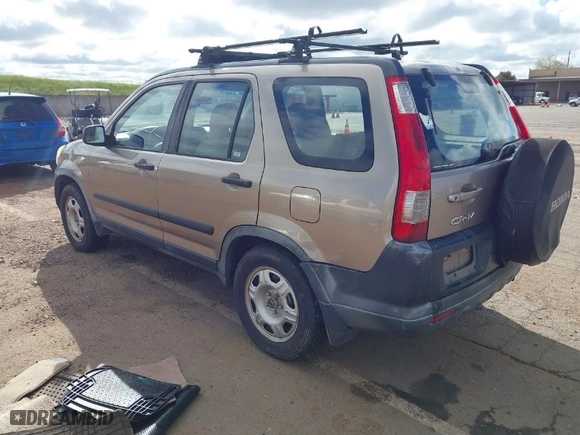 2005 Honda CR-V LX with VIN JHLRD78505C028782, listed as a IAAI auction lot 41947867 with 260,399 mi miles. Bid and sale history available at carsss.com. Image 3.