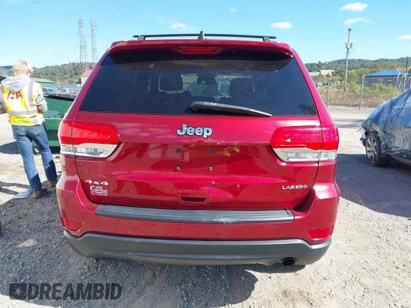 2014 Jeep Grand Cherokee Laredo with VIN 1C4RJFAG8EC262292, listed as a IAAI auction lot 40568162 with 124,871 mi miles and . Bid and sale history available at DreamBid. Image 17.