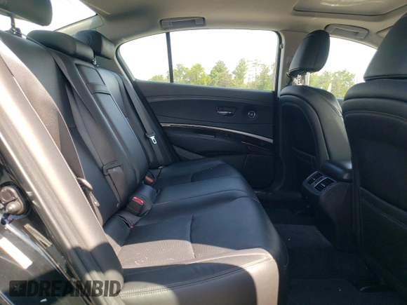 2017 Acura RLX Technology with VIN JH4KC1F5XHC000539, listed as a Copart auction lot 57857175 with 74,699 mi miles and Salvage title. Bid and sale history available at DreamBid. Image 10.