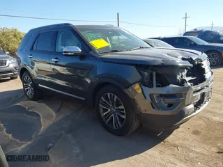 2016 Ford Explorer Platinum with VIN 1FM5K8HT6GGC41443, listed as a IAAI auction lot 41633102 with 99,297 mi miles. Bid and sale history available at carsss.com. Image 1.