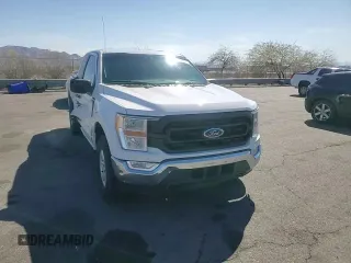 2021 Ford F-150 XL with VIN 1FTEW1EP0MKD90723, listed as a Copart auction lot 47408075 with 100,710 mi miles and Salvage Title. Bid and sale history available at carsss.com. Image 11.