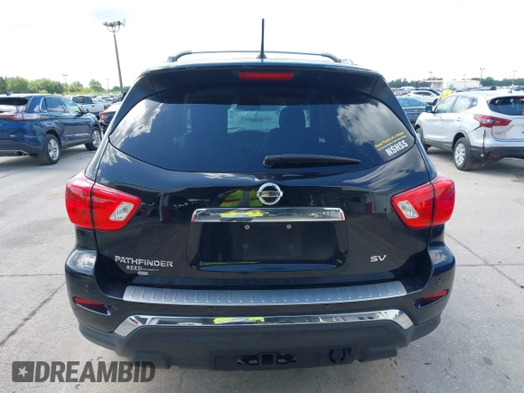 2018 Nissan Pathfinder SV with VIN 5N1DR2MN2JC625407, listed as a IAAI auction lot 41991795 with 58,253 mi miles. Bid and sale history available at carsss.com. Image 16.