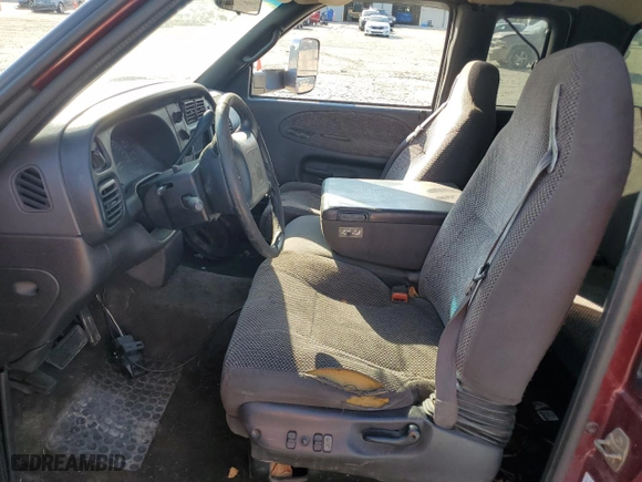 2001 Dodge Ram 3500 with VIN 1B7MC33671J502249, listed as a Copart auction lot 67999974 with 0 mi miles and Salvage Title. Bid and sale history available at carsss.com. Image 7.