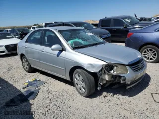 2009 Kia Spectra EX with VIN KNAFE222595663938, listed as a Copart auction lot 69422764 with 251,066 mi miles and Salvage Title. Bid and sale history available at carsss.com. Image 4.