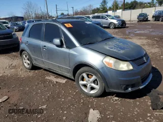 2008 Suzuki SX4 with VIN JS2YB413485104301, listed as a Copart auction lot 49454265 with Not Provided miles and Salvage Title. Bid and sale history available at DreamBid. Image 4.