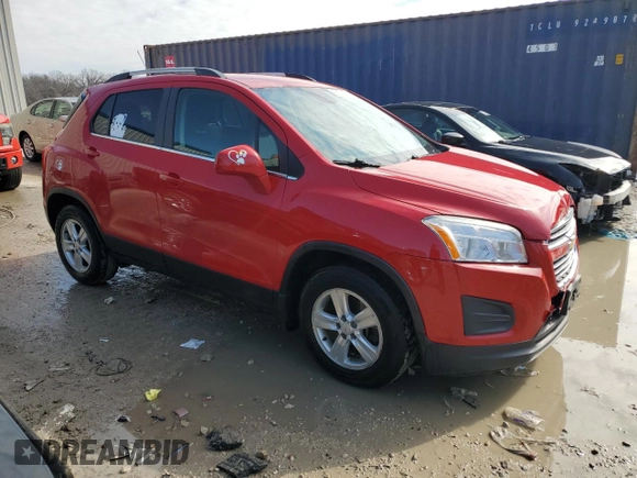 2015 Chevrolet Trax LT with VIN KL7CJLSB6FB258303, listed as a Copart auction lot 52513275 with 80,864 mi miles and Clean Title. Bid and sale history available at carsss.com. Image 4.