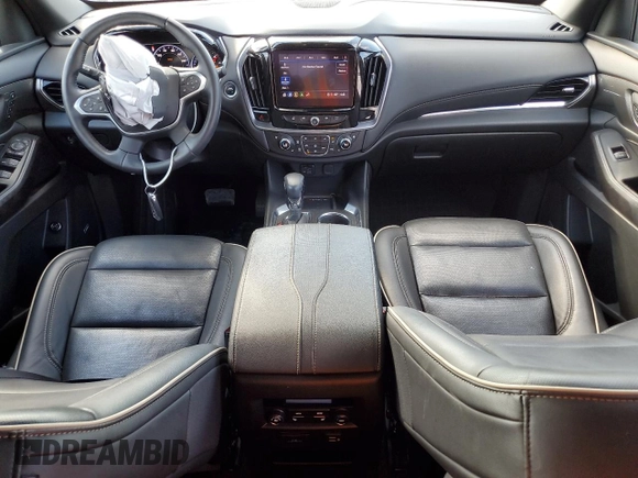 2022 Chevrolet Traverse Premier with VIN 1GNERKKW5NJ120765, listed as a Copart auction lot 72594954 with 35,055 mi miles and Salvage Title. Bid and sale history available at carsss.com. Image 8.