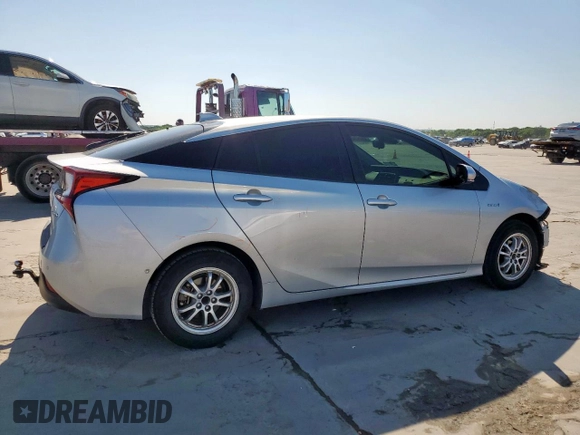 2020 Toyota Prius L Eco with VIN JTDKARFU5L3113076, listed as a Copart auction lot 53836265 with 173,057 mi miles and Salvage Title. Bid and sale history available at DreamBid. Image 3.