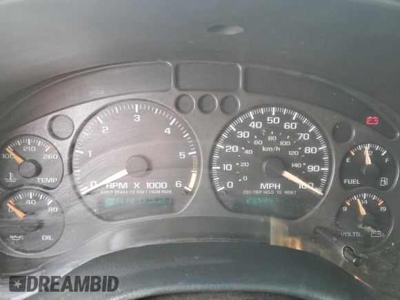 2002 Chevrolet S-10 LS with VIN 1GCCT19W028149143, listed as a Copart auction lot 41827785 with 205,053 mi miles and Salvage Title. Bid and sale history available at carsss.com. Image 9.