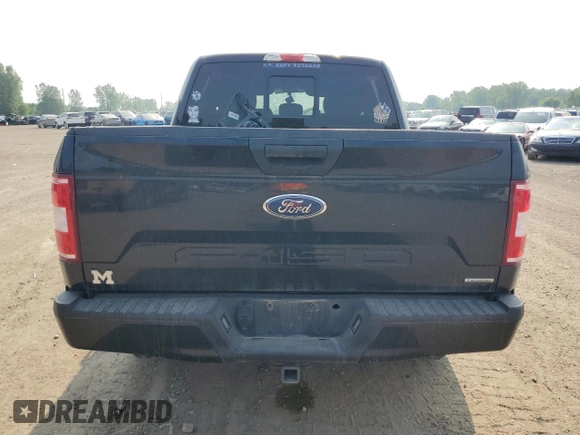 2019 Ford F-150 XL with VIN 1FTEW1EP8KFB62202, listed as a Copart auction lot 58601565 with 86,440 mi miles and Clean title. Bid and sale history available at DreamBid. Image 6.