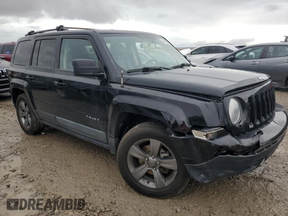 2014 Jeep Patriot High Altitude with VIN 1C4NJPFAXED786160, listed as a Copart auction lot 46140685 with 94,688 mi miles and Salvage Title. Bid and sale history available at DreamBid. Image 4.