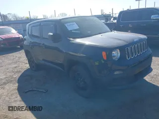 2018 Jeep Renegade Sport z VIN ZACCJBAB6JPH85612, wystawiony jako IAAI lot #41650807 z przebiegiem 87 082 mil mil oraz . Historia ofert i sprzedaży dostępna na DreamBid. Obrazek 1.