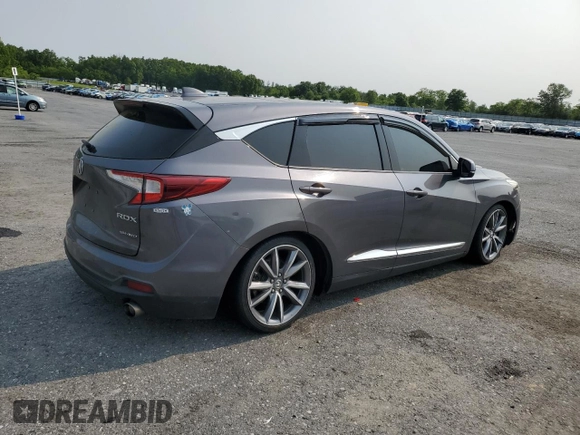 2019 Acura RDX Technology with VIN 5J8TC2H53KL017166, listed as a Copart auction lot 59025795 with 94,139 mi miles and Salvage title. Bid and sale history available at DreamBid. Image 3.