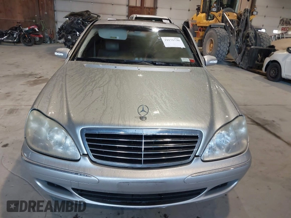 2003 Mercedes-Benz S 500 with VIN WDBNG84J93A360917, listed as a IAAI auction lot 39171730 with 134,495 mi miles and . Bid and sale history available at DreamBid. Image 12.