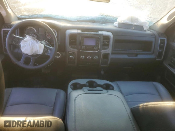 2023 Ram 1500 Express with VIN 1C6RR6FT8PS516520, listed as a Copart auction lot 69469573 with 5,159 mi miles and Salvage title. Bid and sale history available at DreamBid. Image 8.