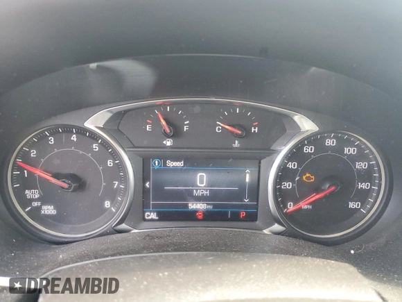 2024 GMC Terrain SLE with VIN 3GKALMEG3RL261149, listed as a Copart auction lot 62679305 with 54,408 mi miles and Salvage title. Bid and sale history available at DreamBid. Image 9.