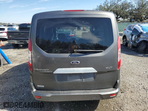 2015 Ford Transit Connect XLT with VIN NM0AE8F75F1174705, listed as a Copart auction lot 42344885 with 295,821 mi miles and Clean title. Bid and sale history available at DreamBid. Image 6.