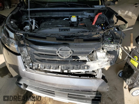 2023 Nissan Pathfinder Platinum с VIN 5N1DR3DK6PC228996, выставлен на аукционе Copart как лот 58937335 с пробегом 24 356 миль миль и Списание • Salvage title. История ставок и продаж доступна на DreamBid. Изображение 12.