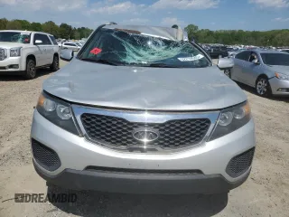2013 Kia Sorento LX with VIN 5XYKT4A22DG327426, listed as a Copart auction lot 52212045 with 153,820 mi miles and Salvage Title. Bid and sale history available at carsss.com. Image 5.
