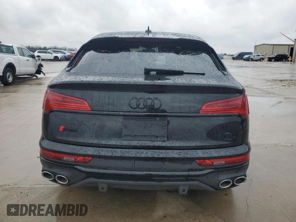 2024 Audi SQ5 Sportback Premium Plus with VIN WA124AFYXR2074022, listed as a Copart auction lot 87796575 with 6,124 mi miles and Clean title. Bid and sale history available at DreamBid. Image 6.