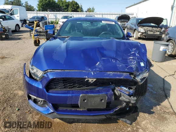 2016 Ford Mustang V6 with VIN 1FA6P8AM6G5319816, listed as a Copart auction lot 69889684 with 90,139 mi miles and Salvage Title. Bid and sale history available at carsss.com. Image 5.