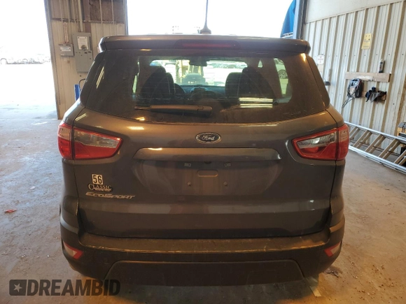 2021 Ford EcoSport S with VIN MAJ3S2FE0MC438226, listed as a Copart auction lot 87629785 with 48,351 mi miles and Non Repairable. Bid and sale history available at DreamBid. Image 6.