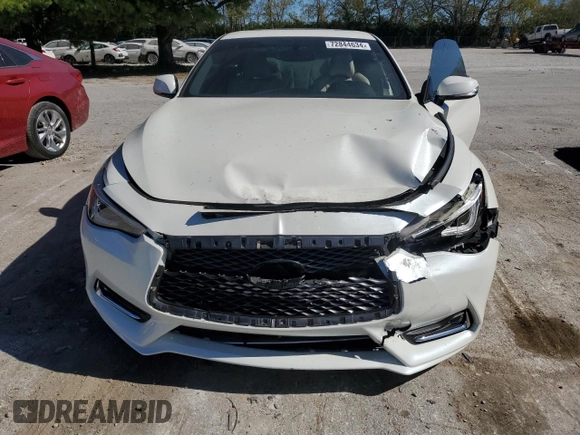 2018 Infiniti Q60 Sport with VIN JN1EV7EK0JM340319, listed as a Copart auction lot 72844634 with 142,441 mi miles and Salvage Title. Bid and sale history available at DreamBid. Image 11.