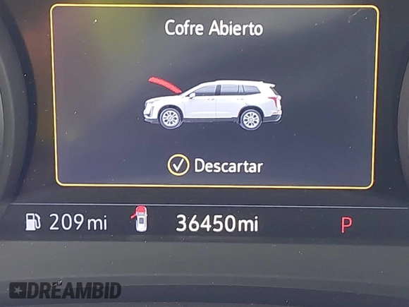 2022 Cadillac XT6 Premium Luxury with VIN 1GYKPCRS4NZ145145, listed as a IAAI auction lot 42533642 with 36,450 mi miles and . Bid and sale history available at DreamBid. Image 15.