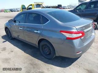 2015 Nissan Sentra S with VIN 3N1AB7AP0FY307561, listed as a IAAI auction lot 42090506 with 149,744 mi miles. Bid and sale history available at carsss.com. Image 3.