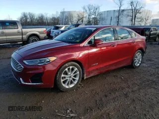 2019 Ford Fusion Hybrid SEL with VIN 3FA6P0MU2KR136805, listed as a Copart auction lot 70913522 with 60,539 mi miles. Bid and sale history available at carsss.com. Image 1.