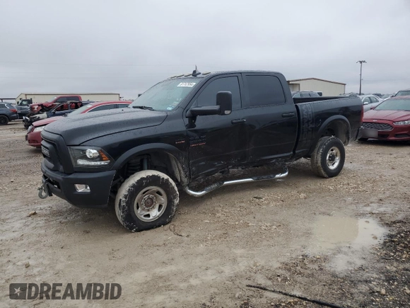 2018 Ram 2500 Power Wagon with VIN 3C6TR5EJ0JG256886, listed as a Copart auction lot 81747954 with 155,567 mi miles and Salvage Title. Bid and sale history available at carsss.com. Image 1.