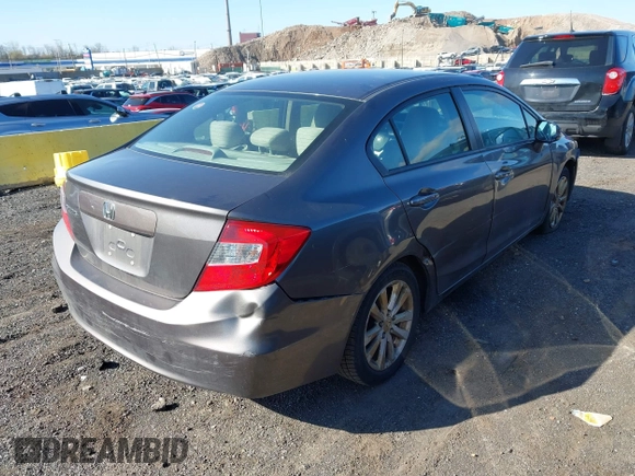 2012 Honda Civic EX with VIN 19XFB2F8XCE035220, listed as a IAAI auction lot 41993569 with 199,672 mi miles and . Bid and sale history available at DreamBid. Image 4.