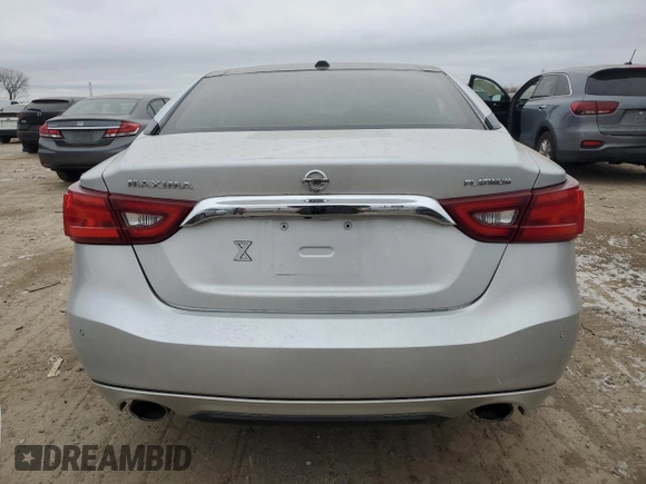 2016 Nissan Maxima SL with VIN 1N4AA6AP1GC381114, listed as a Copart auction lot 41390465 with 91,362 mi miles and Salvage Title. Bid and sale history available at DreamBid. Image 6.