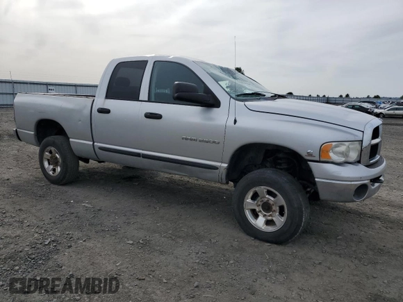 2005 Dodge 2500 SLT with VIN 3D7KS28C25G826385, listed as a Copart auction lot 51164195 with 306,388 mi miles and Salvage Title. Bid and sale history available at carsss.com. Image 4.
